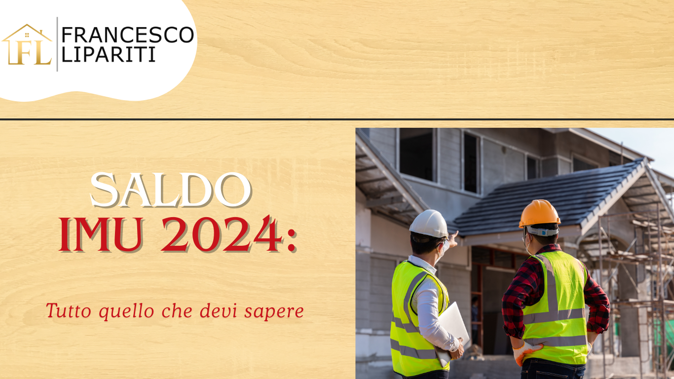 Saldo IMU 2024: Tutto Quello che Devi Sapere per Evitare Errori